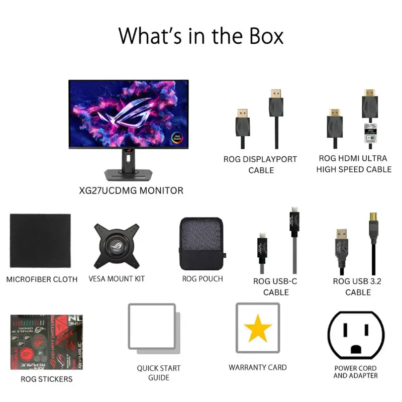 Asus ROG Strix OLED XG27UCDMG 27 Asus ROG Strix OLED XG27UCDMG 27